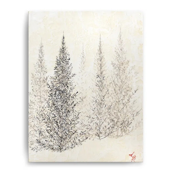 Monoscape III by Karen Biery - Wrapped Canvas Painting | Wayfair North America