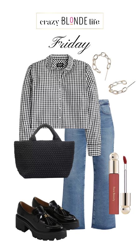 Loving this blouse with embellished collar! Throw on with jeans and lug sole loafers for the perfect look! 

#LTKstyletip #LTKshoecrush