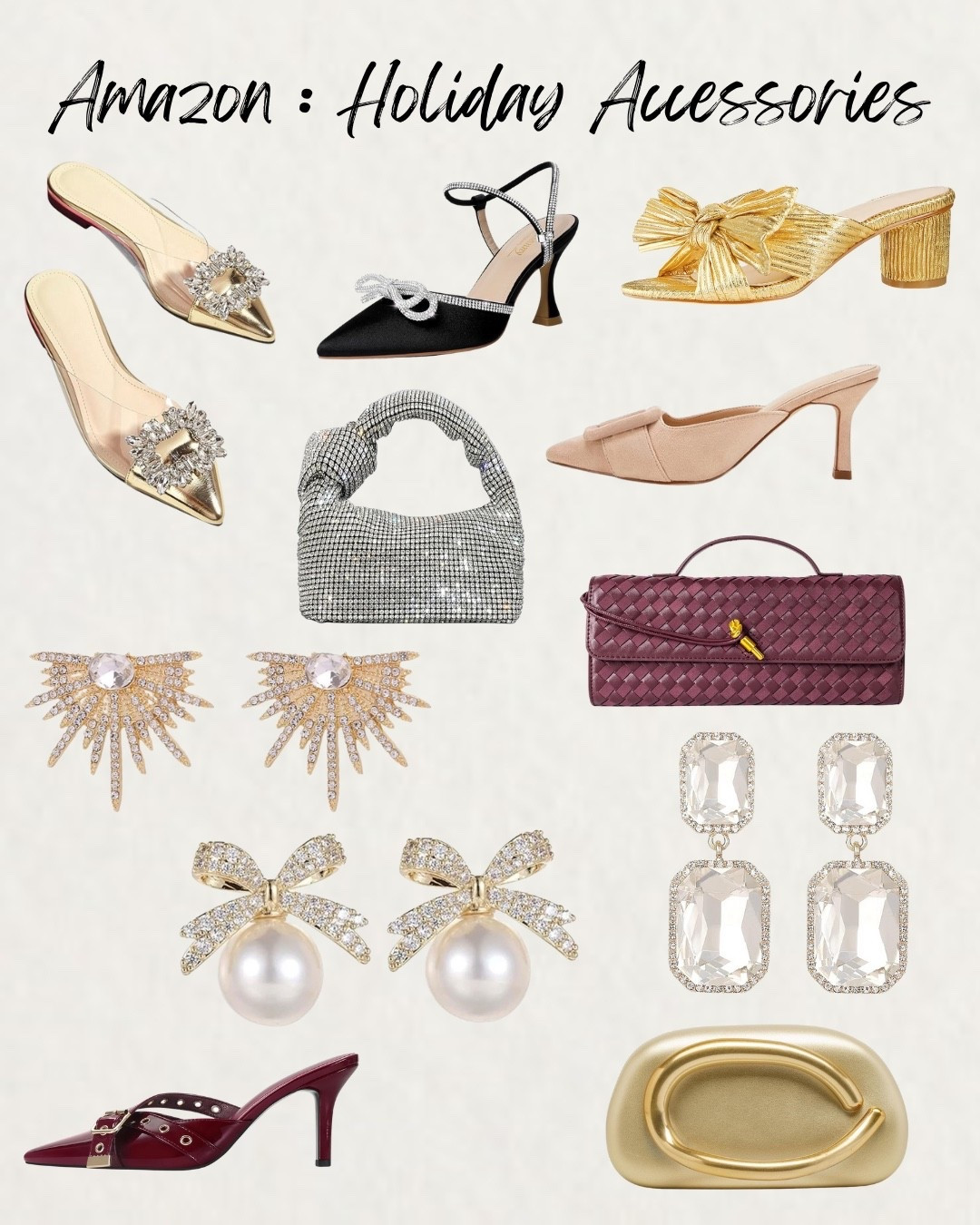 Amazon Holiday Accessories / Amazon Holiday Party / Holiday Party Accessories / Amazon Holiday Outfit

#LTKSeasonal #LTKBeauty #LTKHoliday