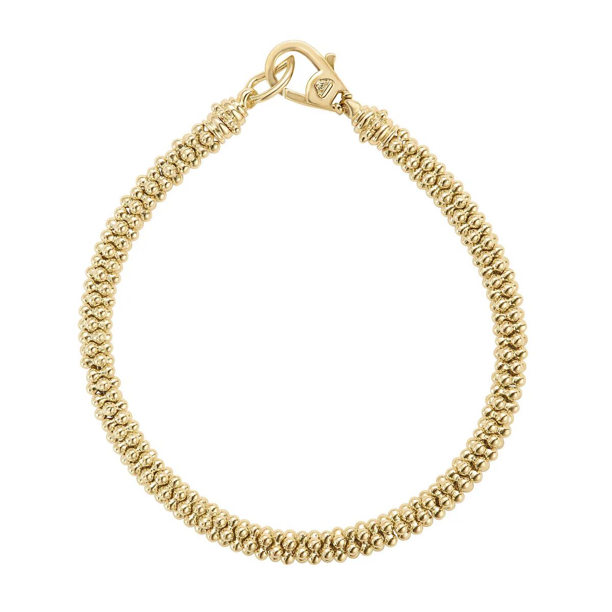 18K Gold Beaded Bracelet | 4mm | LAGOS