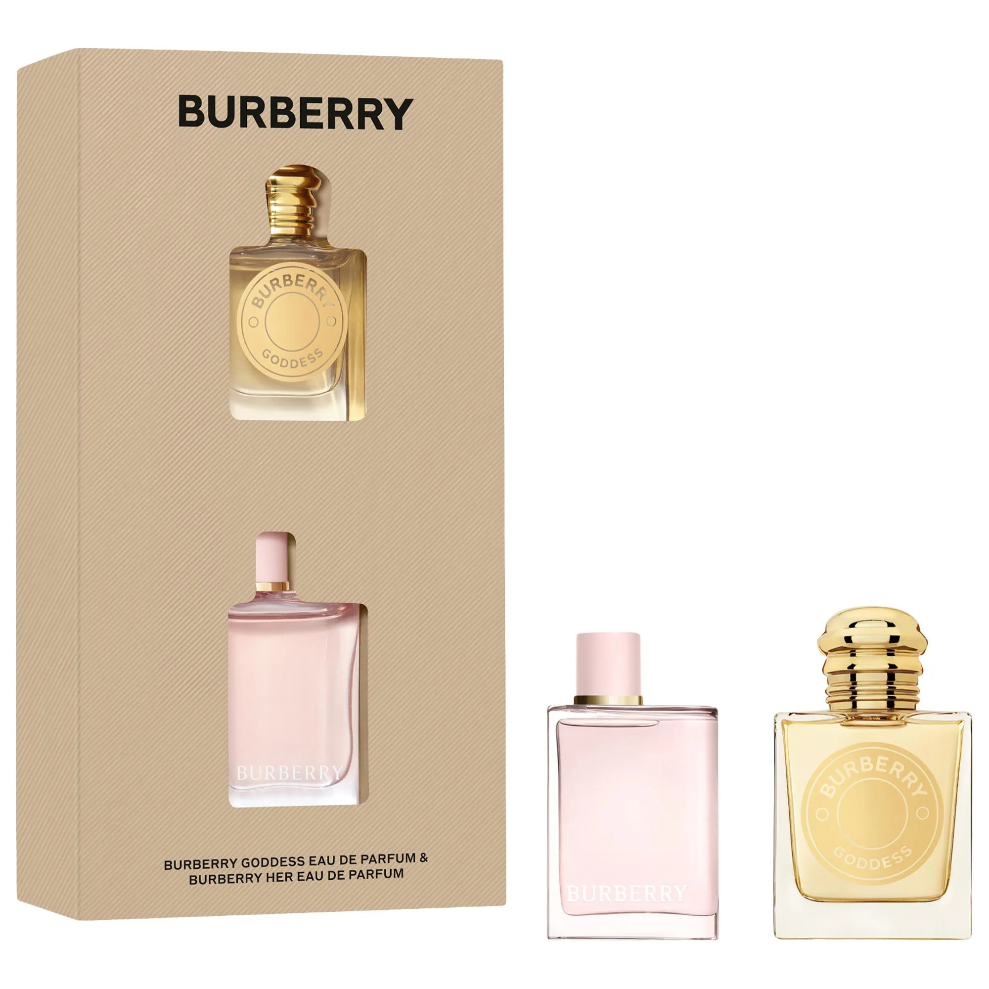 BURBERRY Mini Her & Goddess Perfume Duo Set | Sephora (US)