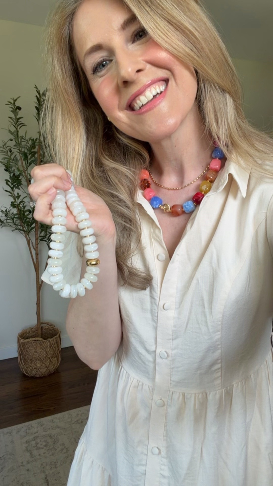 Amazon chunky bead necklaces are the best affordable trend! Complete any outfit. So many colors to choose from. I paid about $12 for mine. #amazonfashion

#LTKOver40