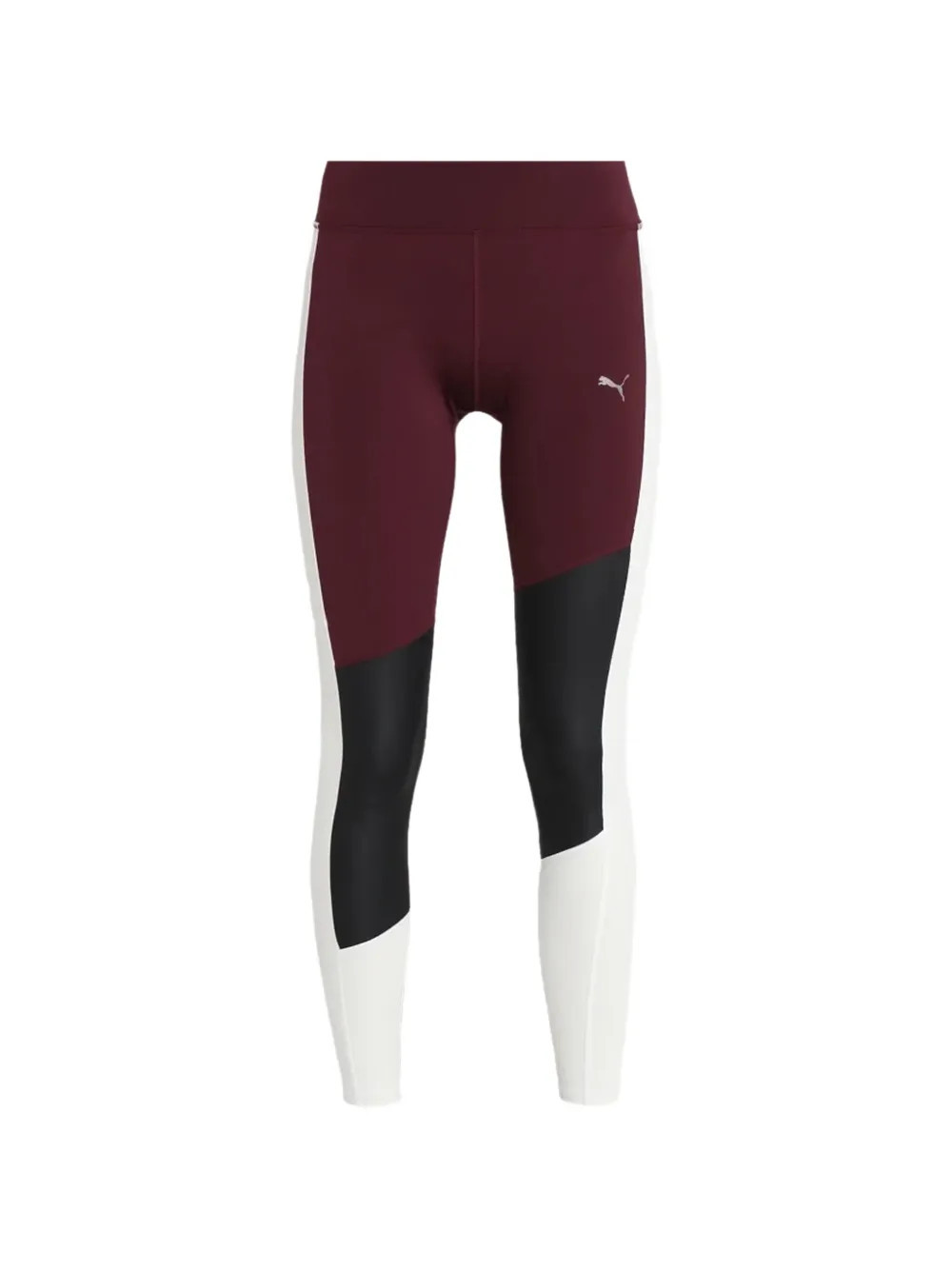 PUMA Holiday colour-block 7/8 tight leggings - Red | Farfetch Global