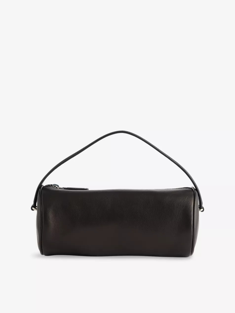 Round 90's Leather Top Handle Bag | Selfridges