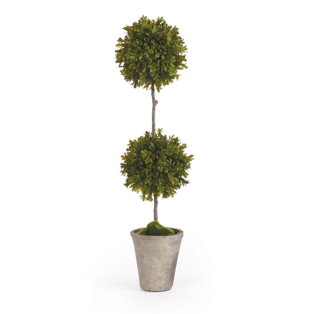 Barclay Butera Faux Boxwood Topiary Potted 25" | Walmart (US)
