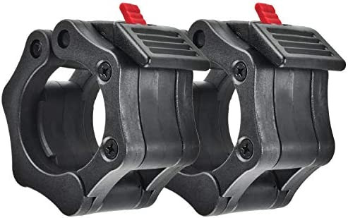 Top Souls Quick Release Pair of Locking 2" Olympic Size Barbell Clamp Collar for Workout Weightli... | Amazon (US)