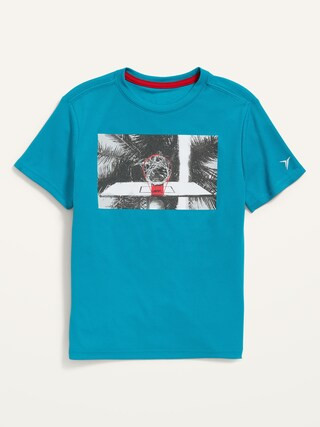 Go-Dry Short-Sleeve Graphic Tee for Boys | Old Navy (US)