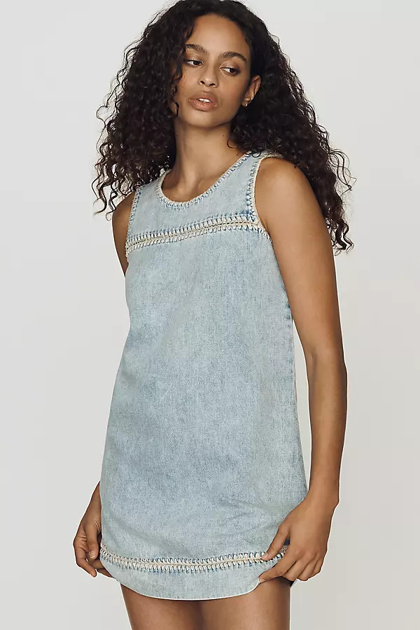 Lindsey Denim Mini Dress | Anthropologie (US)