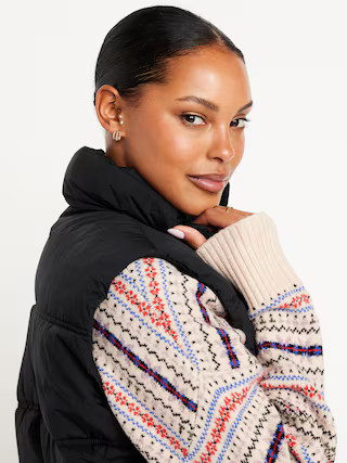 Water-Resistant Puffer Vest | Old Navy (US)