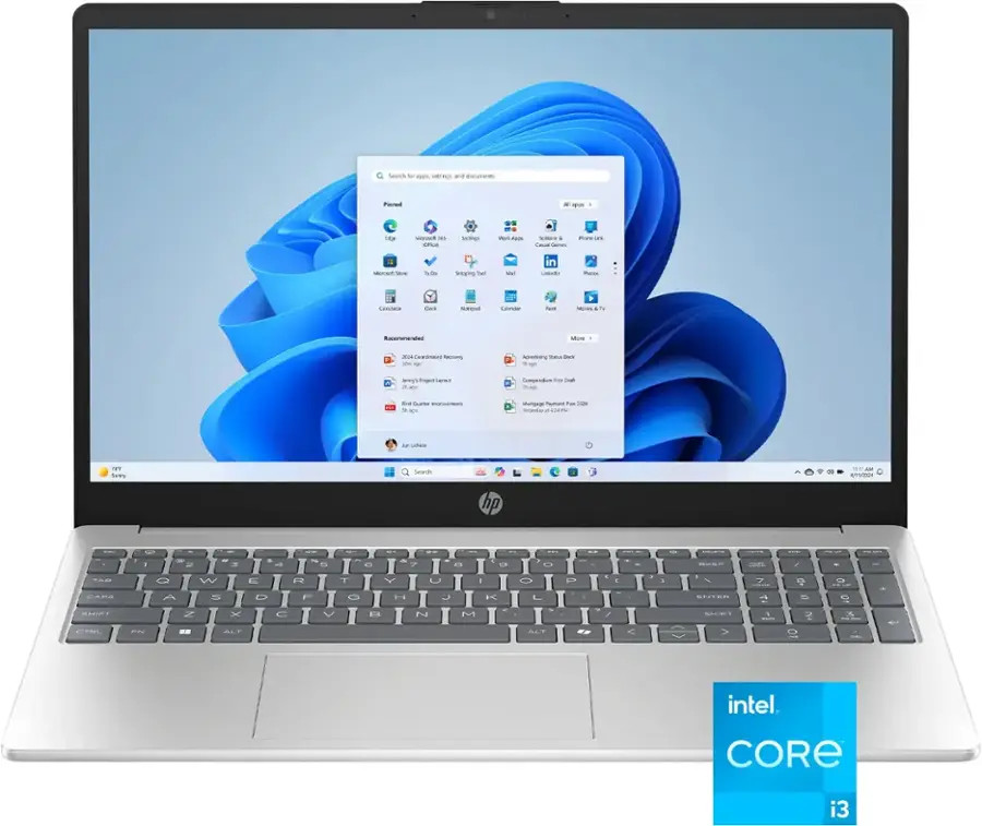HP - 15.6" Laptop - Intel Core i3 N305 2023 - 8GB Memory - 128GB UFS - Natural Silver | Best Buy U.S.