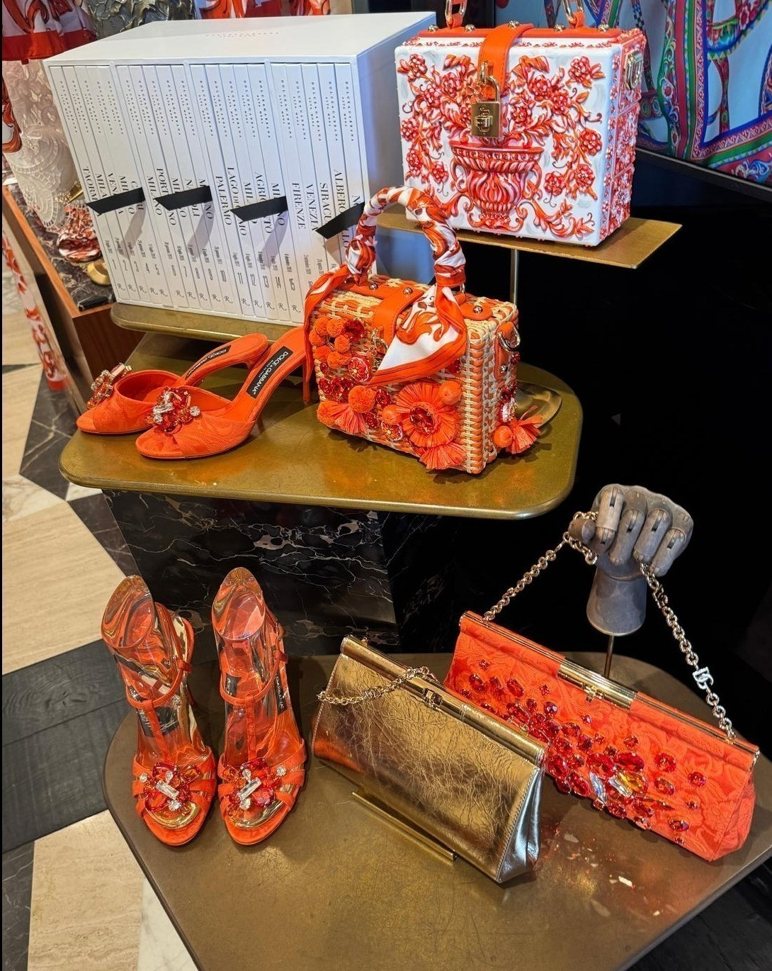 Bringing a slice of Mediterranean luxury to your wardrobe! These Dolce & Gabbana Majolica embroidered finds—from iconic Sicily shoulder bags and detailed totes to statement sandals—are pure Italian craftsmanship at its finest. The intricate tile-inspired embroidery adds instant art-like elegance to any outfit, whether you're vacationing on the Amalfi Coast or elevating a simple summer look.

#DolceGabbana #DGMajolica #ItalianLuxury #DesignerHandbags #LuxurySandals #SicilyBag #MajolicaPrint #MediterraneanVibes #ResortWear #LTKluxury #LTKfinds #LTKshoepicker 

 #LTKdayinmylife #LTKstorytime #LTKSeasonal
