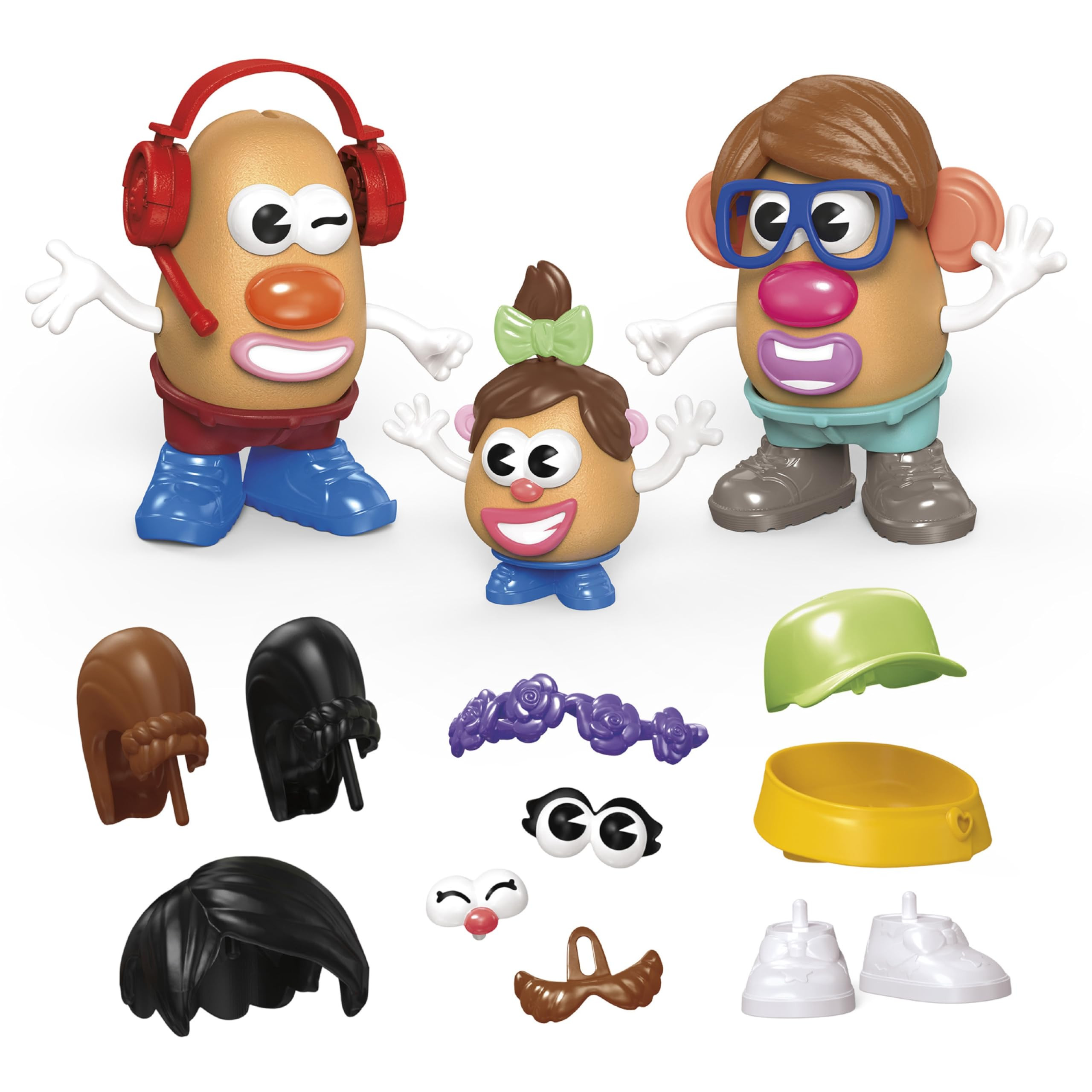POTATO HEAD Create Your Family Set with 44 Parts and Pieces, Creative Toddler and Preschool Toys ... | Amazon (US)