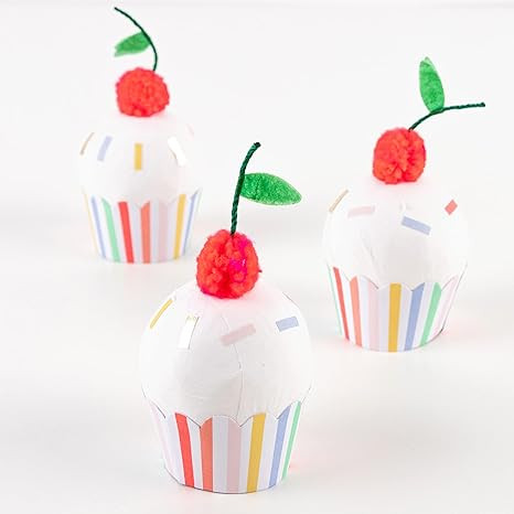 Meri Meri Cupcake Surprise Balls (Pack of 3) | Amazon (US)