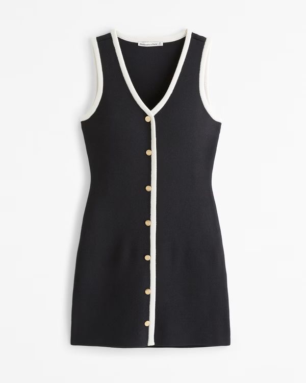 The A&F Mara Sweater Vest Mini Dress | Abercrombie & Fitch (US)