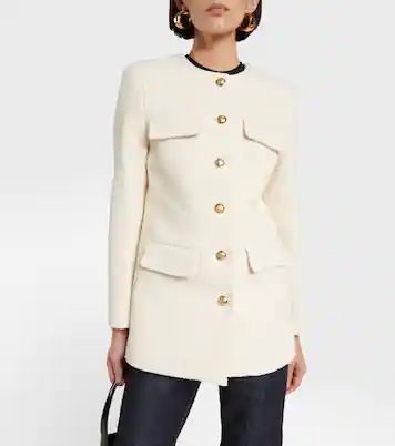 Gabrielle cotton-blend tweed jacket | Mytheresa (US/CA)