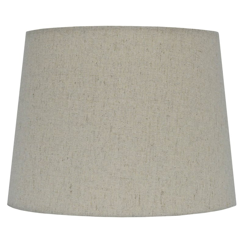 Oatmeal Tapered Drum Lamp Shade, 9x14 | At Home