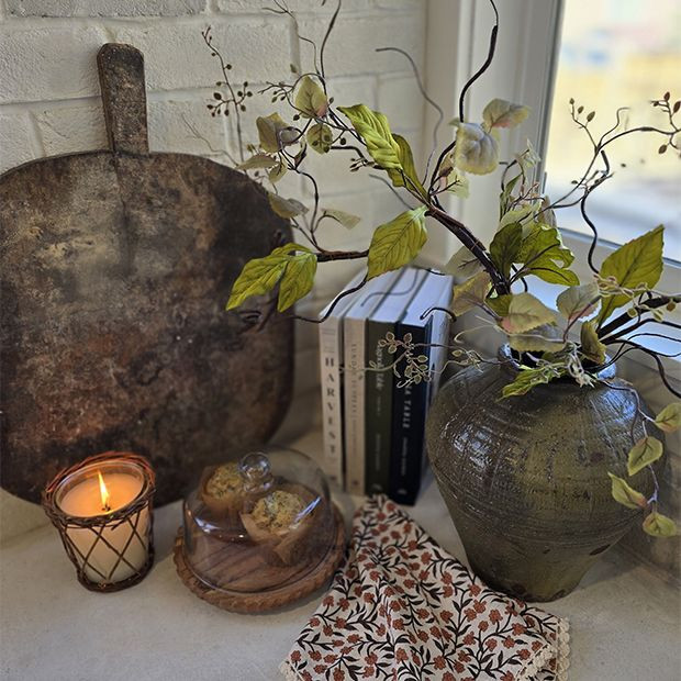 Textured Rice Wine Decorative Jar Collection | Antique Farm House