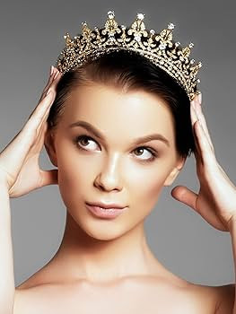 COCIDE Gold Tiara and Crown for Women Birthday Headband for Girls Crystal Queen Crown Hair Access... | Amazon (US)