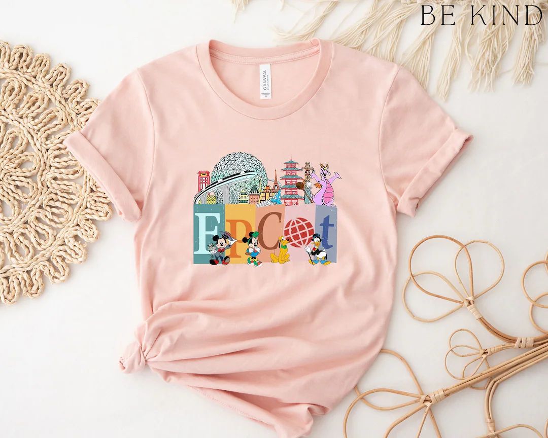 Disney Epcot Shirt, World Traveler Shirt, Disney Vacation Shirt, Epcot Disneyworld Shirts, Disney... | Etsy (US)
