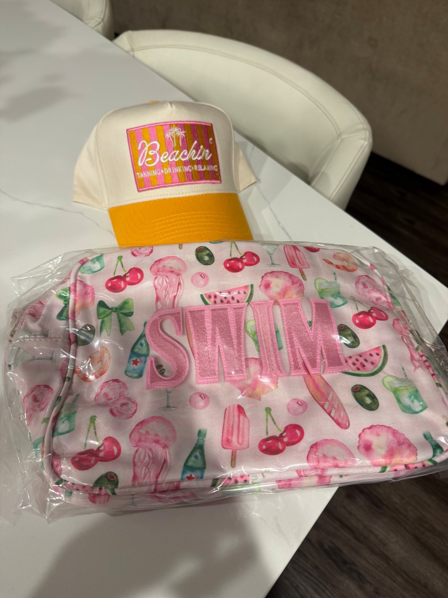 How cute are these items from Kenz Kustomz? I ordered them at the last minute and they unfortunately didn’t make it in time for my trip, but I will definitely be using them for my next beach trip.

They have tons of cute tote, bag, options, hats, and more that you can customize or buy premade!

Click here to shop!

Beach | bag | tote | toiletries | toiletry bag | hat | beach bag | swim | sun | beach | travel | vacay | clear coated | water proof | accessories | trucker hat | orange | pink 



#LTKTravel #LTKSwim #LTKmomlife