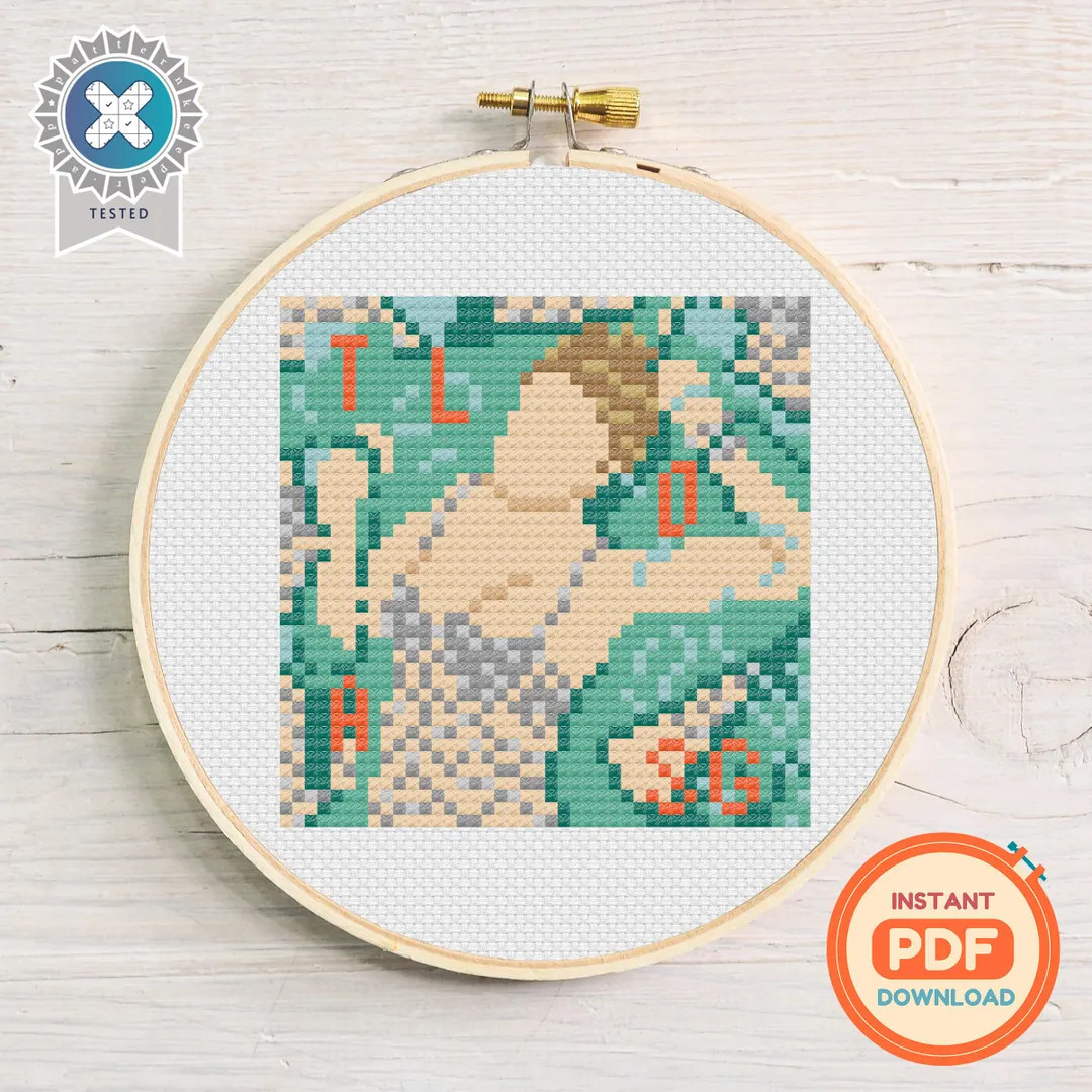 Cross Stitch Pattern - Pop Culture Music Icon 12 - Instant Pattern Download - Etsy | Etsy (US)