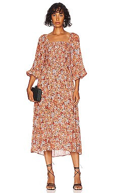 MINKPINK Willow Midi Dress in Multi from Revolve.com | Revolve Clothing (Global)
