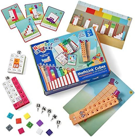 hand2mind Numberblocks MathLink Cubes 11-20 Activity Set, 30 Numberblocks Activities Linked to TV... | Amazon (US)