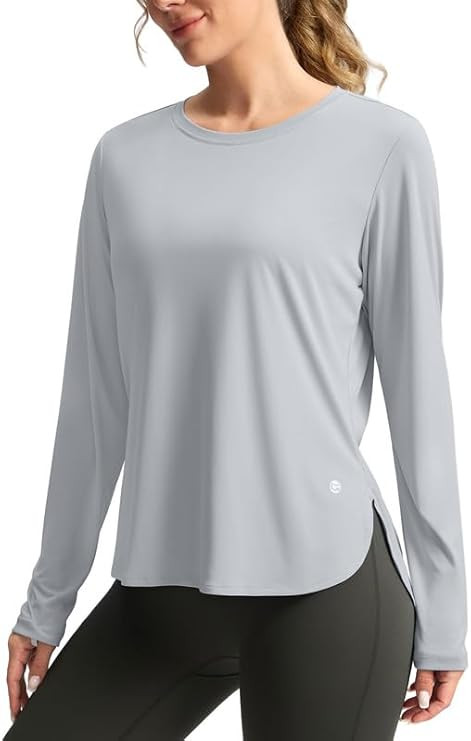 Women's Sun Shirts UPF 50+ Long Sleeve UV Protection Shirt Lightweight Quick Dry Workout Hiking T... | Amazon (US)