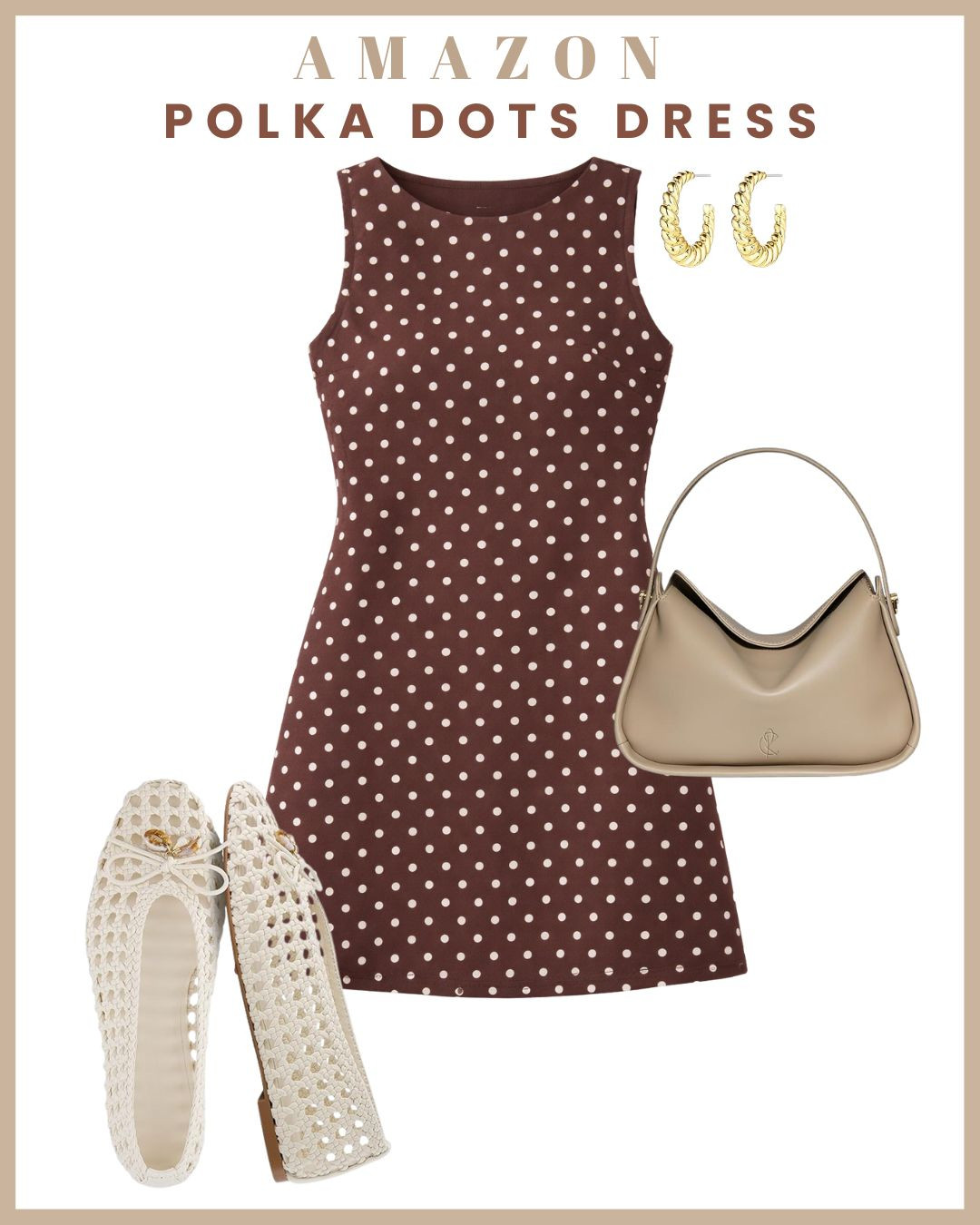 Polka dots, two dreamy looks 🤍🤎
Styled two Amazon polka dot pieces that are perfect for summer days, vacations, and brunch plans 🙌

🤎 Brown polka dot dress — warm, feminine, and effortlessly chic for day-to-night looks
🤍 Flowy white polka dot skirt — light, playful, and perfect for that soft summer aesthetic

Timeless print, easy styling, and so versatile — polka dots never go out of style 💫

(Amazon Polka Dot Outfit, Polka Dot Dress Amazon, Polka Dot Top Amazon, Polka Dot Skirt Amazon, Amazon Fashion Finds, Vintage Inspired Style, Parisian Style Outfit, Chic Print Outfit, Feminine Outfit Ideas, Casual Chic Looks, Dressy Polka Dot Outfit, Amazon Tops, Amazon Skirts, Capsule Wardrobe Pieces, Amazon Outfit Ideas, Polka Dot Summer Outfit)
#amazonoutfits #polkadots 

 #LTKgrwm #LTKootd #LTKSeasonal