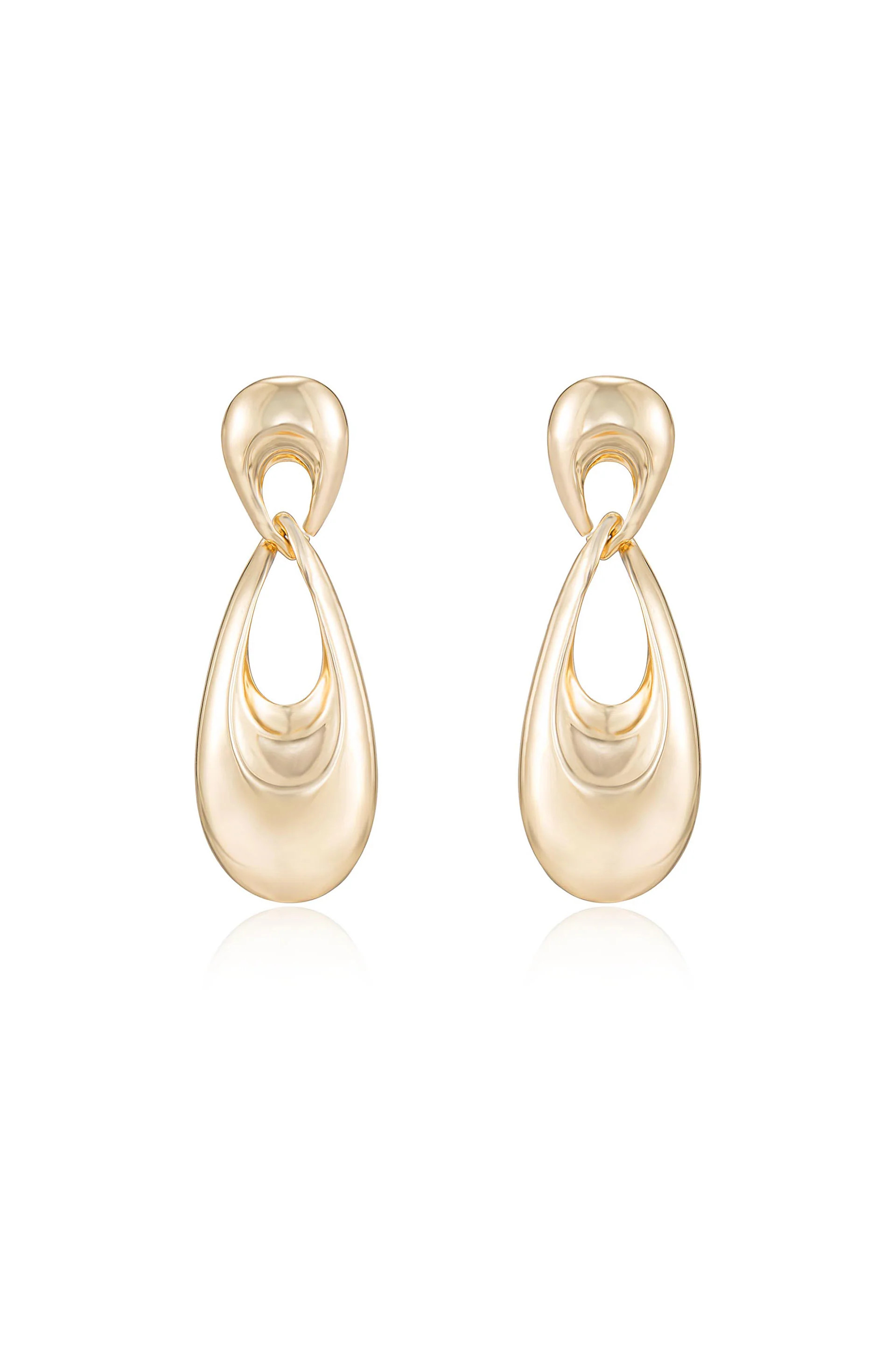 Infinity 18k Gold Plated Earrings | Ettika
