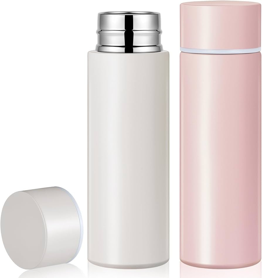 Irenare 5oz Mini Insulated Stainless Steel Bottle Purse Water Bottle Cute Leak Proof Flask Keeps ... | Amazon (US)