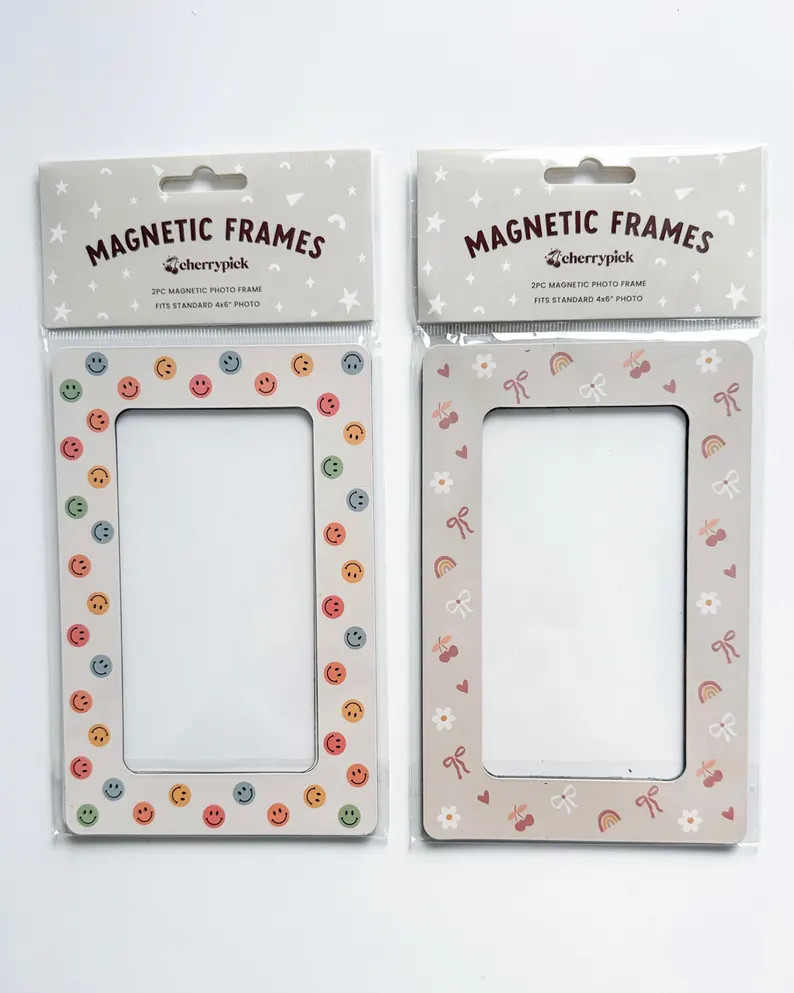Magnetic Photo Frames (2-pack) - Fits Standard 4x6" Photo - Compatible With Magic Playwall - Etsy | Etsy (US)