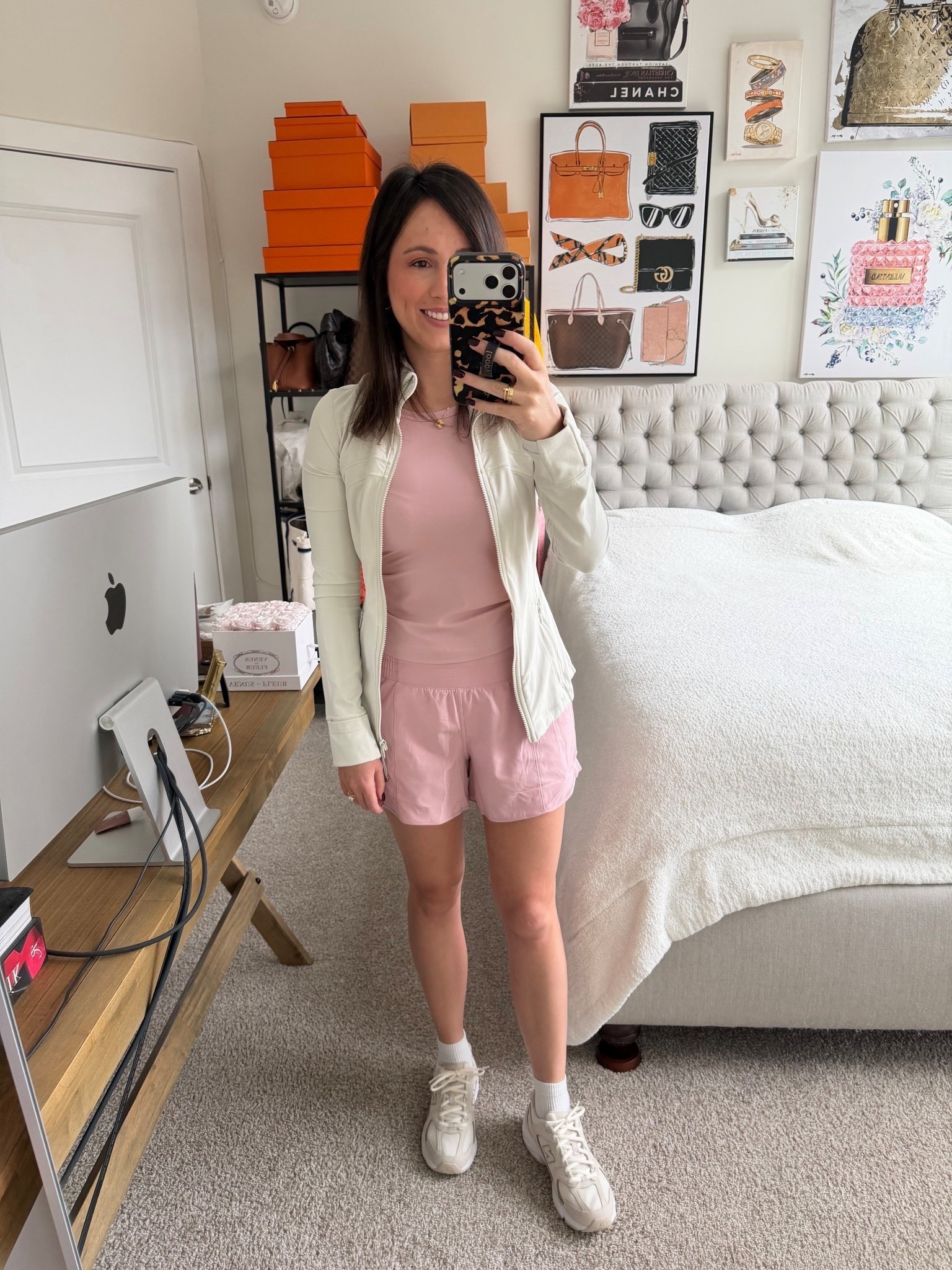 Lululemon pink haze align tank with hotty hot shorts and bone define jacket



#LTKootd #LTKSeasonal #LTKFindsUnder100