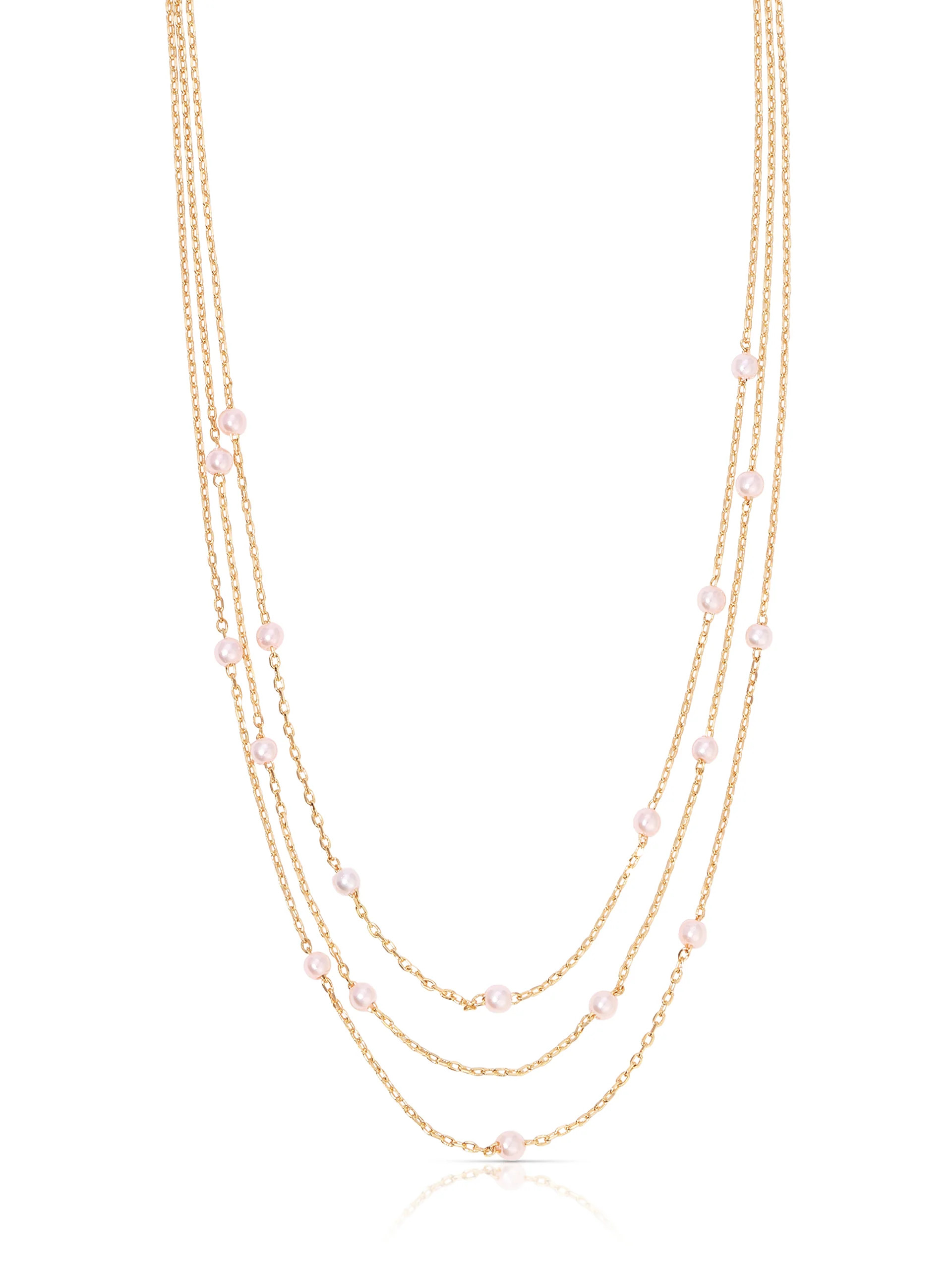 Perfect Stone Layered Necklace | Ettika