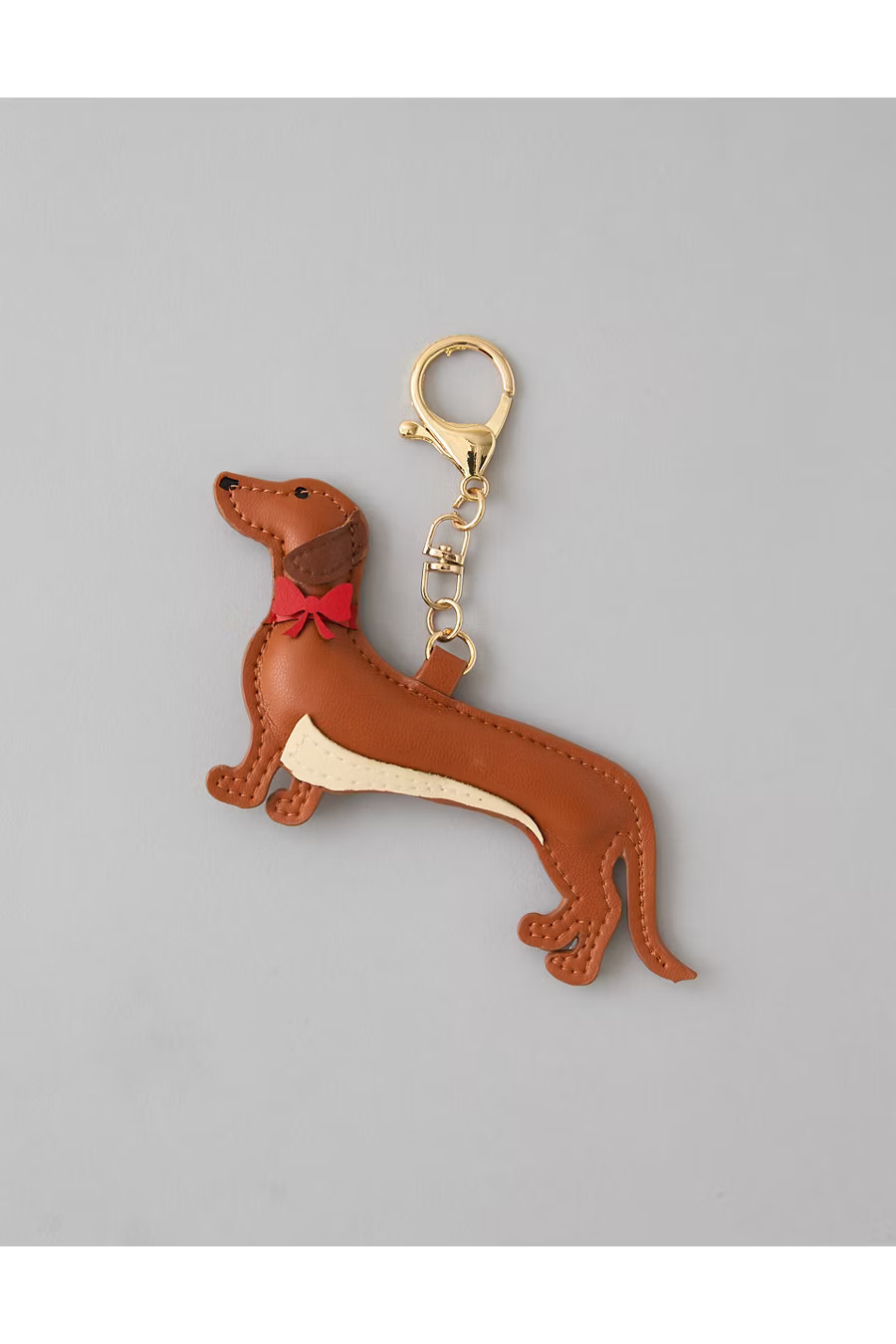 AE Dachshund Keychain Charm Women's Brown One Size | American Eagle Outfitters (US & CA)