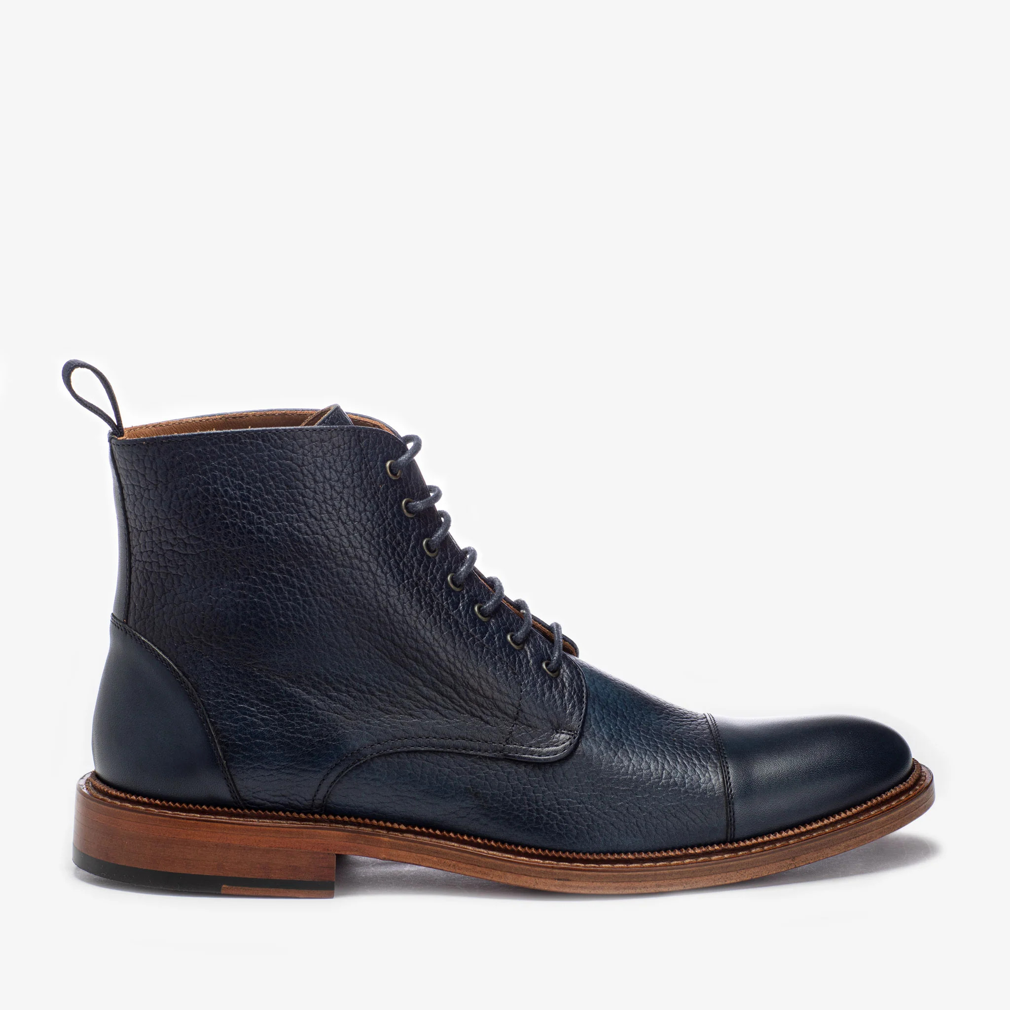 The Rome Boot in Navy (Last Chance, Final Sale) | Taft Clothing
