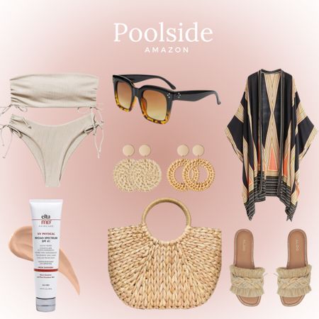 Poolside Amazon finds
Resort wear  
Tropical outfits
Swim 
Beach outfits
Carribean vacay 
Vacation outfits 
Pool outfit 

#LTKswim #LTKFind #LTKunder50