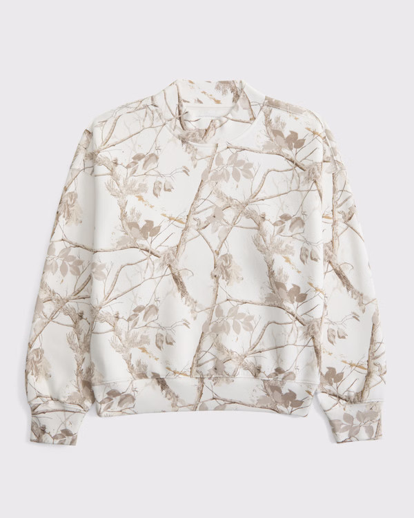 Women's Sunday Mockneck Crew | Women's Tops | Abercrombie.com | Abercrombie & Fitch (US)