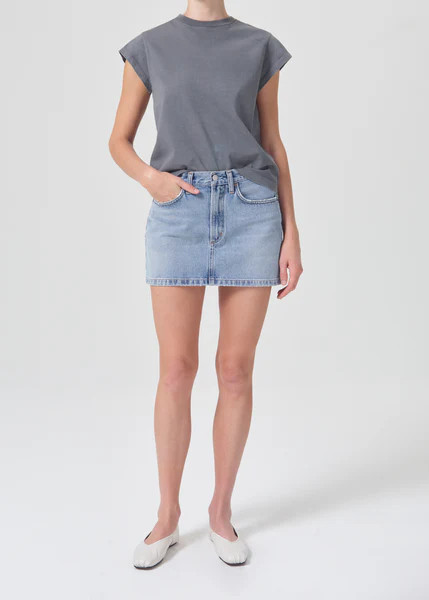 Liv Mini Skirt in Revival | AGOLDE