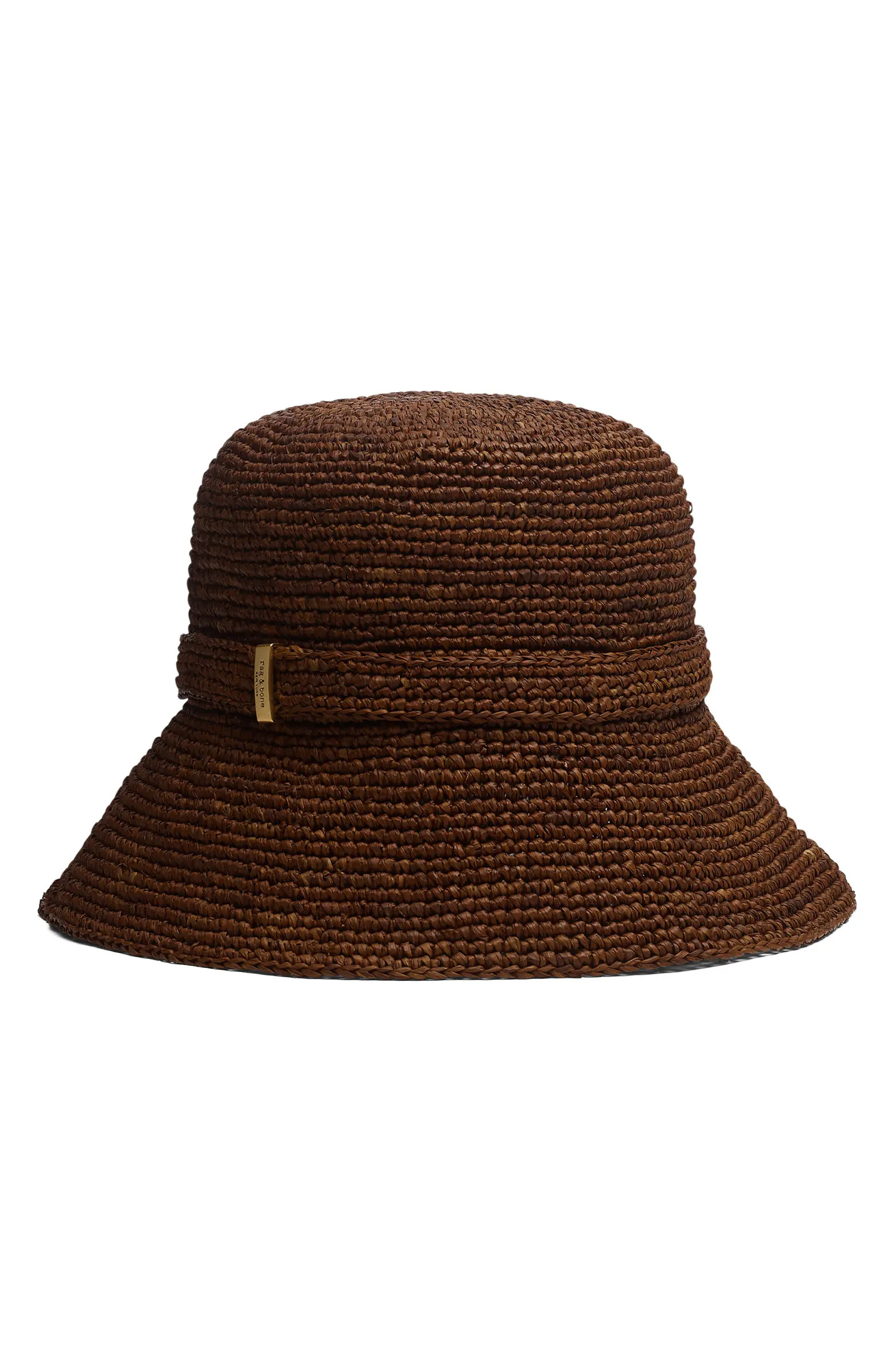Lela Packable Straw Bucket Hat | Nordstrom