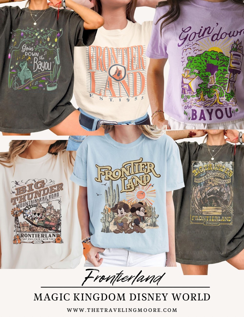 What to wear to Disney World - Frontier land, jungle cruise, Tiana, big thunder mountain 

#LTKTravel