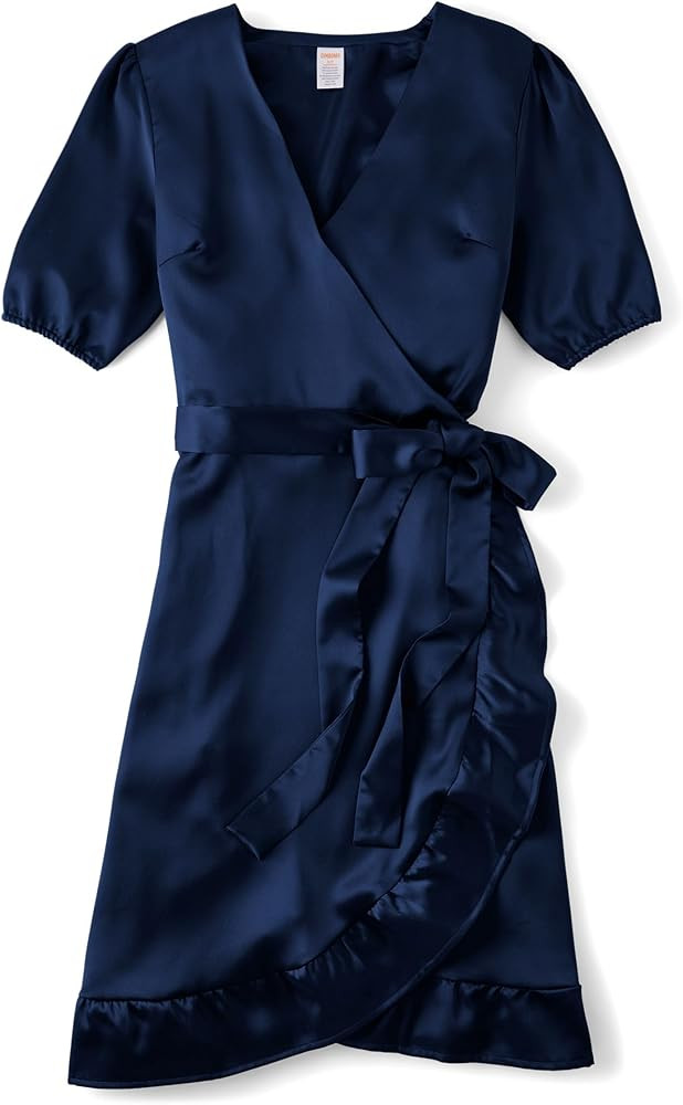 Gymboree Girls' Tie Front Wrap Dresses | Amazon (US)