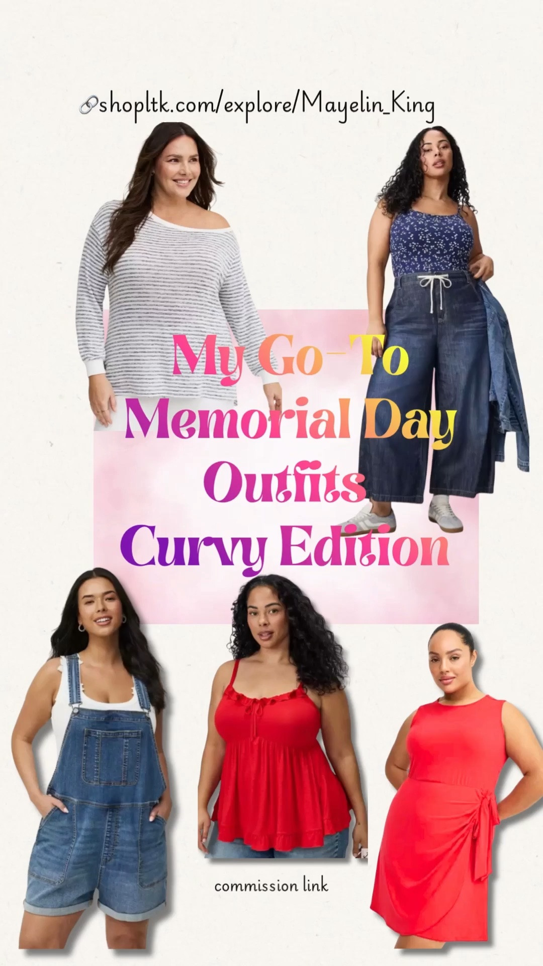 plus size fashion
My Go-To Memorial Day Outfits | Cute, Comfortable Styles for Summer Heat

Torrid Memorial Day Sale - up to 70% OFF


Keywords: Memorial Day outfits, casual summer outfit ideas, holiday weekend style, lightweight summer fashion, effortless outfit inspo, chic everyday outfits
#fashion #memorialdaystyle #summeroutfitideas

#LTKootd #LTKSeasonal #LTKPlusSize