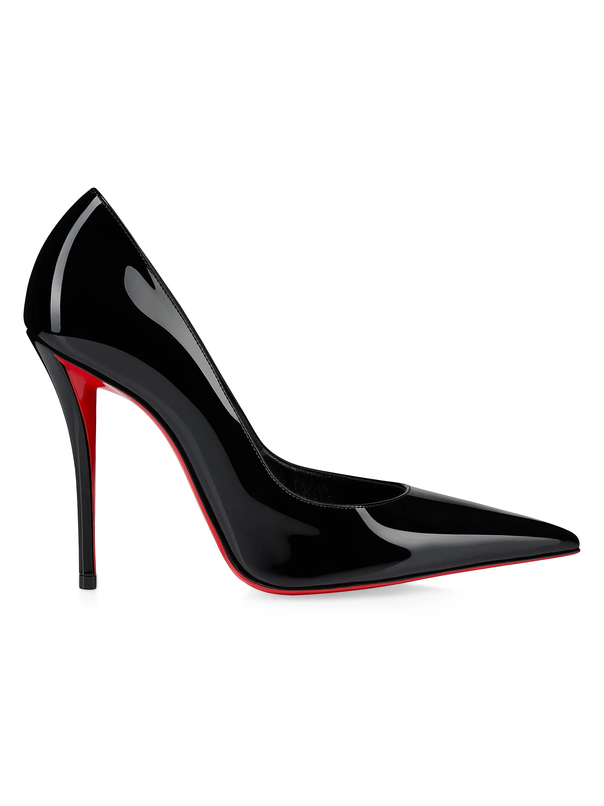Christian Louboutin Miss Z 100MM Patent Leather Pumps | Saks Fifth Avenue | Saks Fifth Avenue