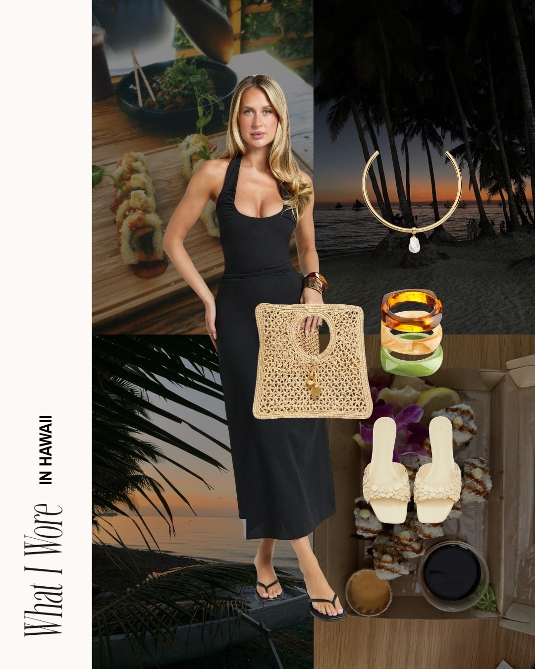 Dinner date night in Hawaii!! (wore a size small in dress)! 🤍

Travel outfit ideas, travel accessories, beach outfit inspo, date night, Hawaii looks, Mexico, Europe, Amazon finds, kitten heels, beach bag, summer accessories 