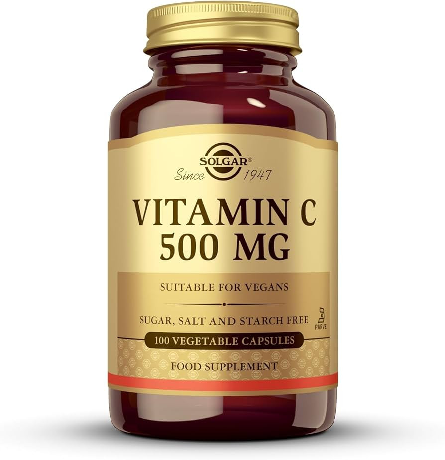Solgar Vitamin C 500 mg, 100 Vegetable Capsules - Antioxidant & Immune Support - Overall Health -... | Amazon (US)