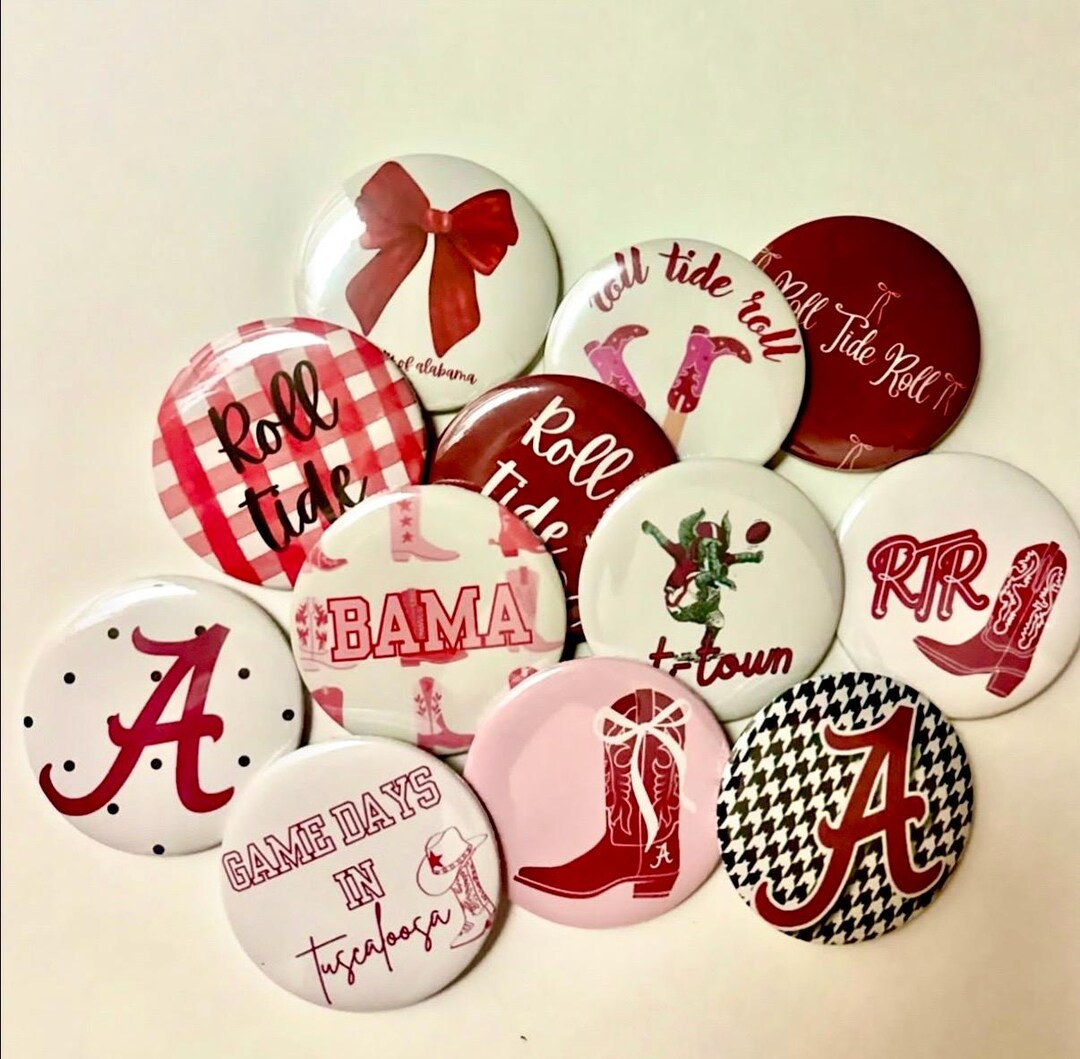 University of Alabama Buttons - Etsy | Etsy (US)