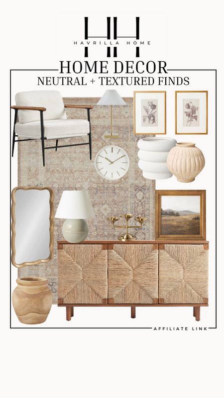 Home decor neutral textured finds, home decor, target finds, neutral rug, wooden entryway table, console table, framed wall art, wall mirror, styling elements, table lamp.  Follow @havrillahome on Instagram and Pinterest for more home decor inspiration, diy and affordable finds Holiday, christmas decor, home decor, living room, Candles, wreath, faux wreath, walmart, Target new arrivals, winter decor, spring decor, fall finds, studio mcgee x target, hearth and hand, magnolia, holiday decor, dining room decor, living room decor, affordable, affordable home decor, amazon, target, weekend deals, sale, on sale, pottery barn, kirklands, faux florals, rugs, furniture, couches, nightstands, end tables, lamps, art, wall art, etsy, pillows, blankets, bedding, throw pillows, look for less, floor mirror, kids decor, kids rooms, nursery decor, bar stools, counter stools, vase, pottery, budget, budget friendly, coffee table, dining chairs, cane, rattan, wood, white wash, amazon home, arch, bass hardware, vintage, new arrivals, back in stock, washable rug

#LTKHome #LTKStyleTip #LTKFindsUnder100
