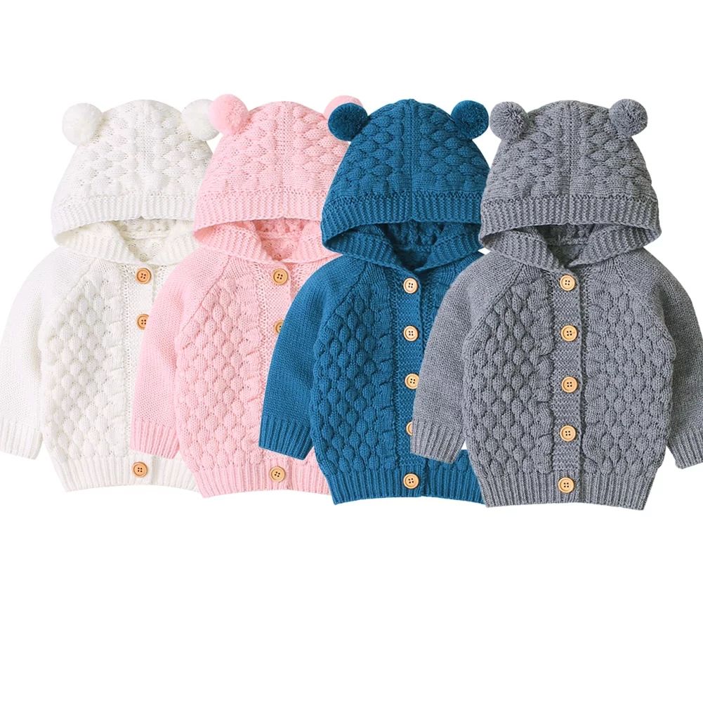Newborn Baby Girl Clothes Hooded Coat Jacket Infant Kids Winter Warm Outerwear - Walmart.com | Walmart (US)