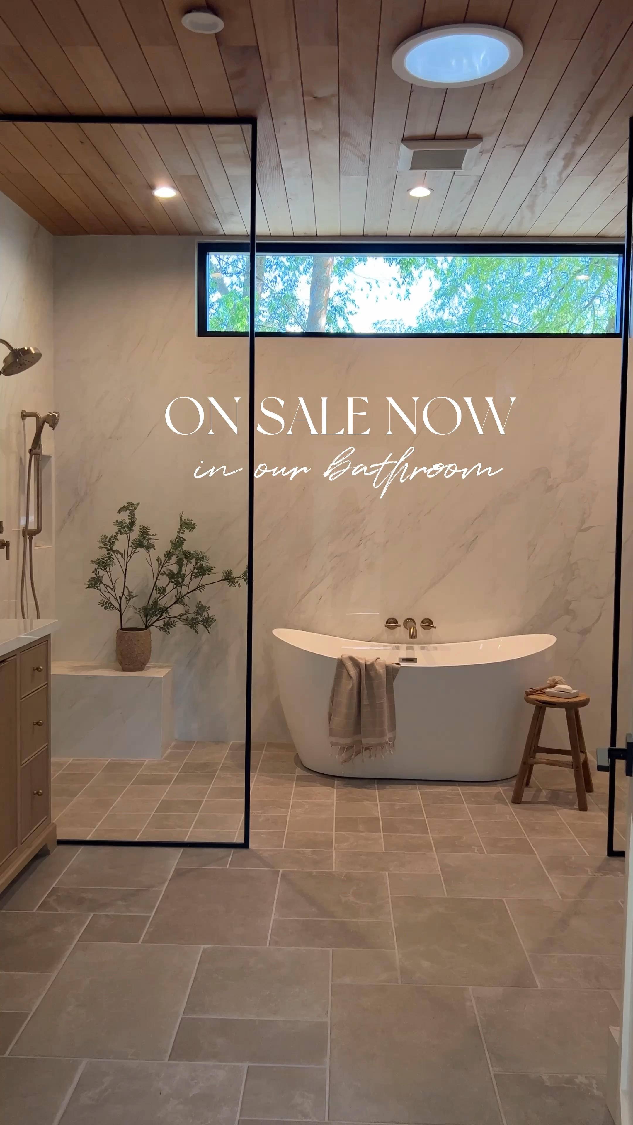 Bathroom design, black mirror, brass faucet, fake plants, branches, vases, organic vase, brass sconce, brass hardware, edge pulls, finger pulls, rectangle mirror vase soap bottle towels white towel stripe towels pink flowers white tub vintage wood stool marble canister

Amazon, wayfair, pottery barn, circa, afloral olive & linen

#LTKunder100 

#LTKsalealert #LTKfindsunder100 #LTKhome